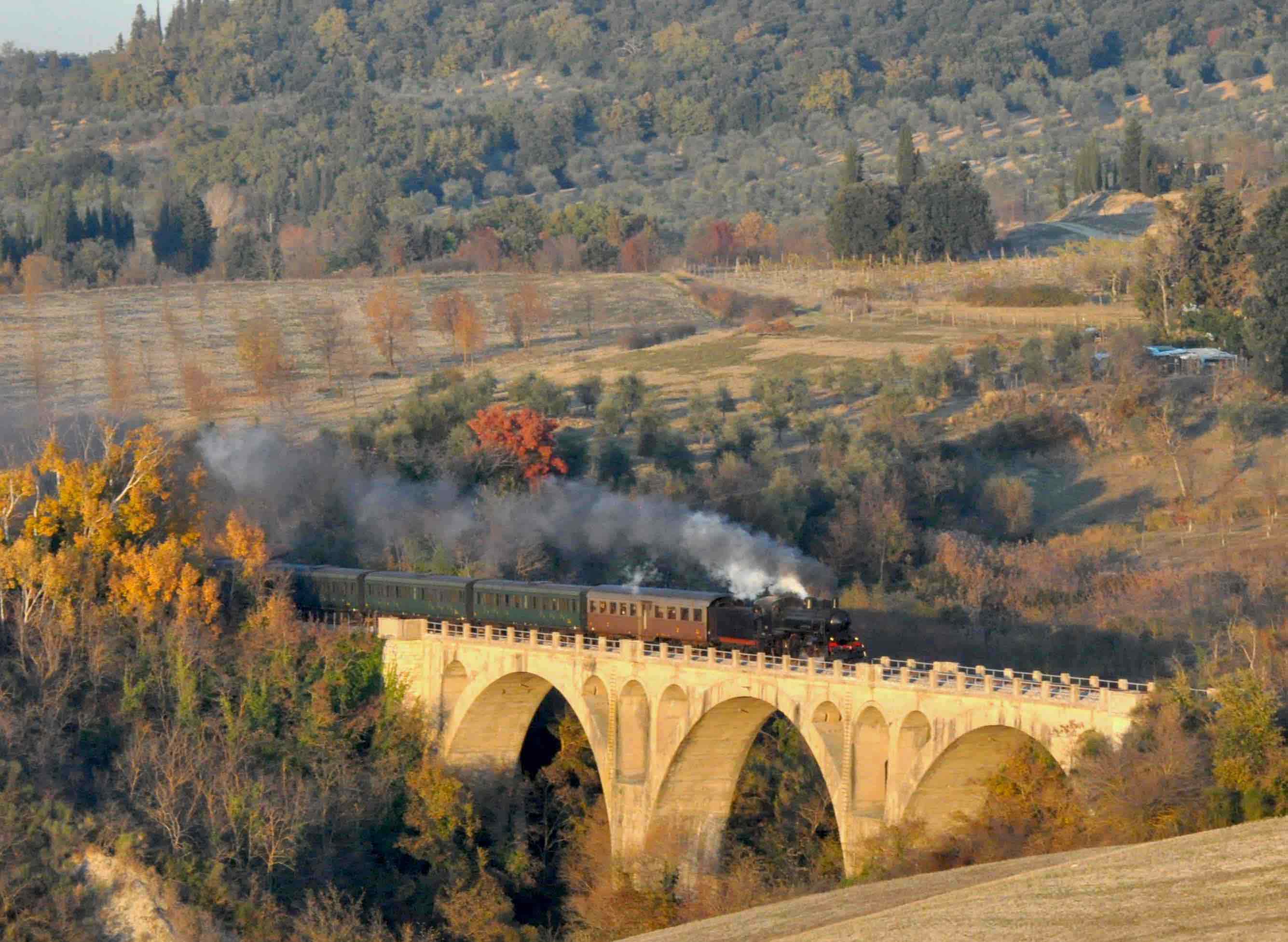 tour toscana in treno